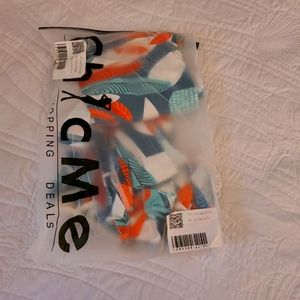 Multi-Color 3pc bathing suit